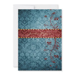GC | Bejeweled Turquoise & Red invitations