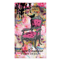 GC | Fabulously French Shabby Rose Business Card Templates