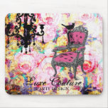 GC | Fabulously French Shabby Rose mousepads