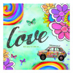 GC | Hippy Tie Dye Invite Blue