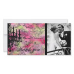GC | Jolie Chandelier Rainbow Damask photo cards