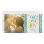 GC Peace Love and Joy Aqua Dots photo cards