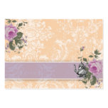 GC Vintage Tea Party Place Card to Fold Business Card