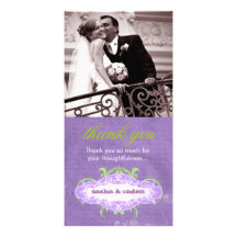 GC | Vivaciously Violet "Aged" Picture Card