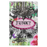 GC | Whimsical Vintage Charm - Black White Damask flyers