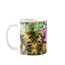 GC | Whimsical Vintage Pink Bee Mug