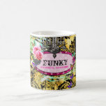 GC | Whimsical Vintage Pink Bee Mug