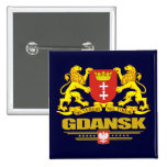 Gdansk COA Pinback Button