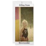 G'Day from Downunder Rack Card Template