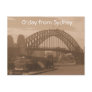 G'day from Sydney postcard