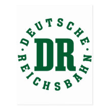 GDR / DDR Railway - Deutsche Reichsbahn Sign Postkarten