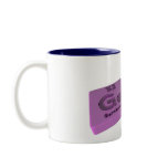 Gear as Ge Germanium and Ar Argon mugs