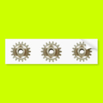 Gear bumper stickers