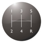 Gear Shifter stickers