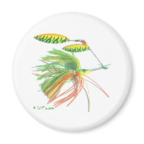 Gear & Tackle Collection by FishTs.com Refrigerator Magnet