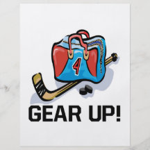 Gear Up Flyer Design