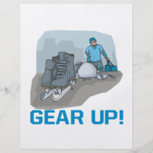 Gear Up Personalised Flyer