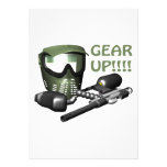 Gear Up Personalized Invitation