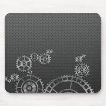 Gear Wheel Wallpaper Mouse Mat