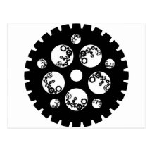 Gear Worx - All Black Postcards