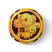 Gearbox1 Pinback Button