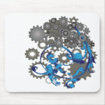 Gears and Leaves mousepads