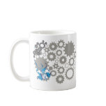 Gears and Leaves mugs