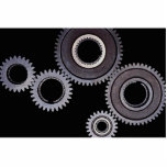 Gears photo sculptures