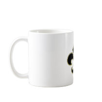 Geaux Black & Gold Fleur De Lis Mug