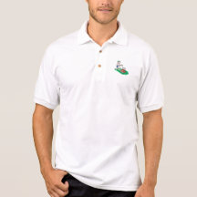 Geaux Mowing Polo shirt!