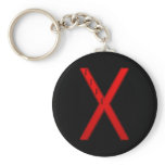 Gebo Rune red Key Chains