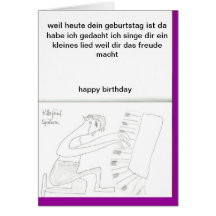 GeburtstagsliedKarte