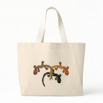 Gecko Dance Canvas Tote Canvas Bags