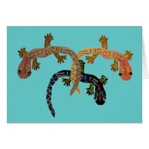 Gecko Dance Cards