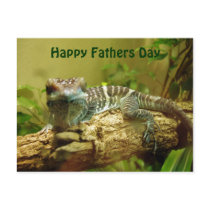 Gecko Fathers Day Postcard