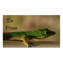 Gecko gift tags