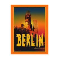 gedächtniskirche in berlin postkarte