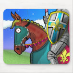 Gee Gee and Knight mousepads