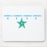 Geek Binary Mouse Pads