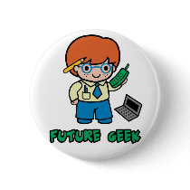 Geek (boy) pins