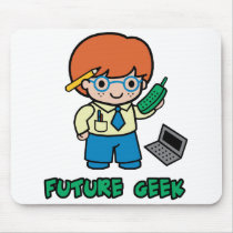 Geek (boy) mouse mats