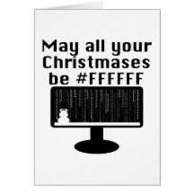Geek Christmas Card