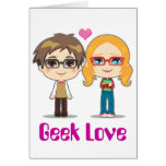 Geek Couple Greeting Cards
