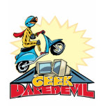 Geek Daredevil Jump t-shirts