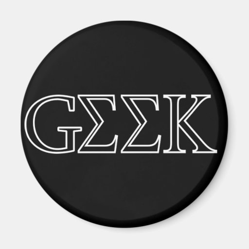 GEEK FRIDGE MAGNET