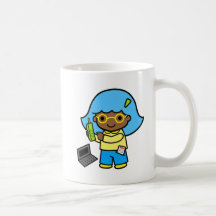 geek girl 1 coffee mugs