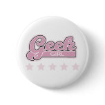 Geek Girl buttons