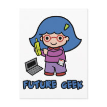 Geek Girl Postcards