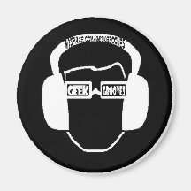 Geek Grooves Fridge Magnet