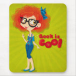 Geek is cool mousepads